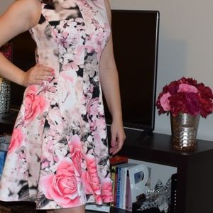 Calvin Klein fit and flare dress, size 8, EuC